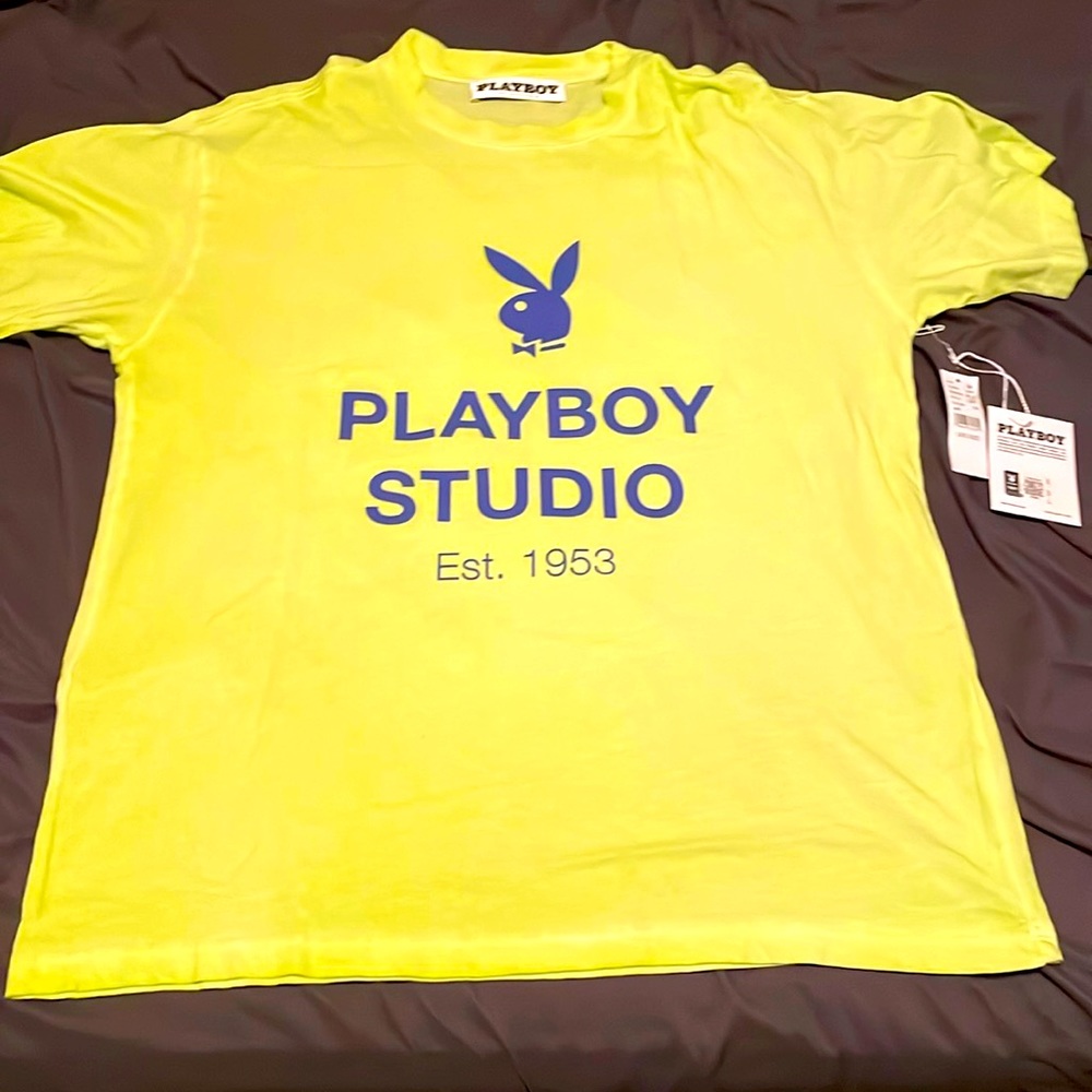 Playboy studios shirt sz Large